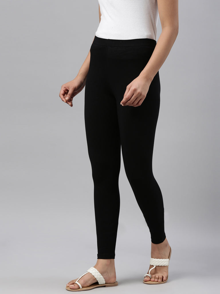 Mid Waist Ankle Length Leggings, Casual Wear, Slim Fit at Rs 145 in Tiruppur