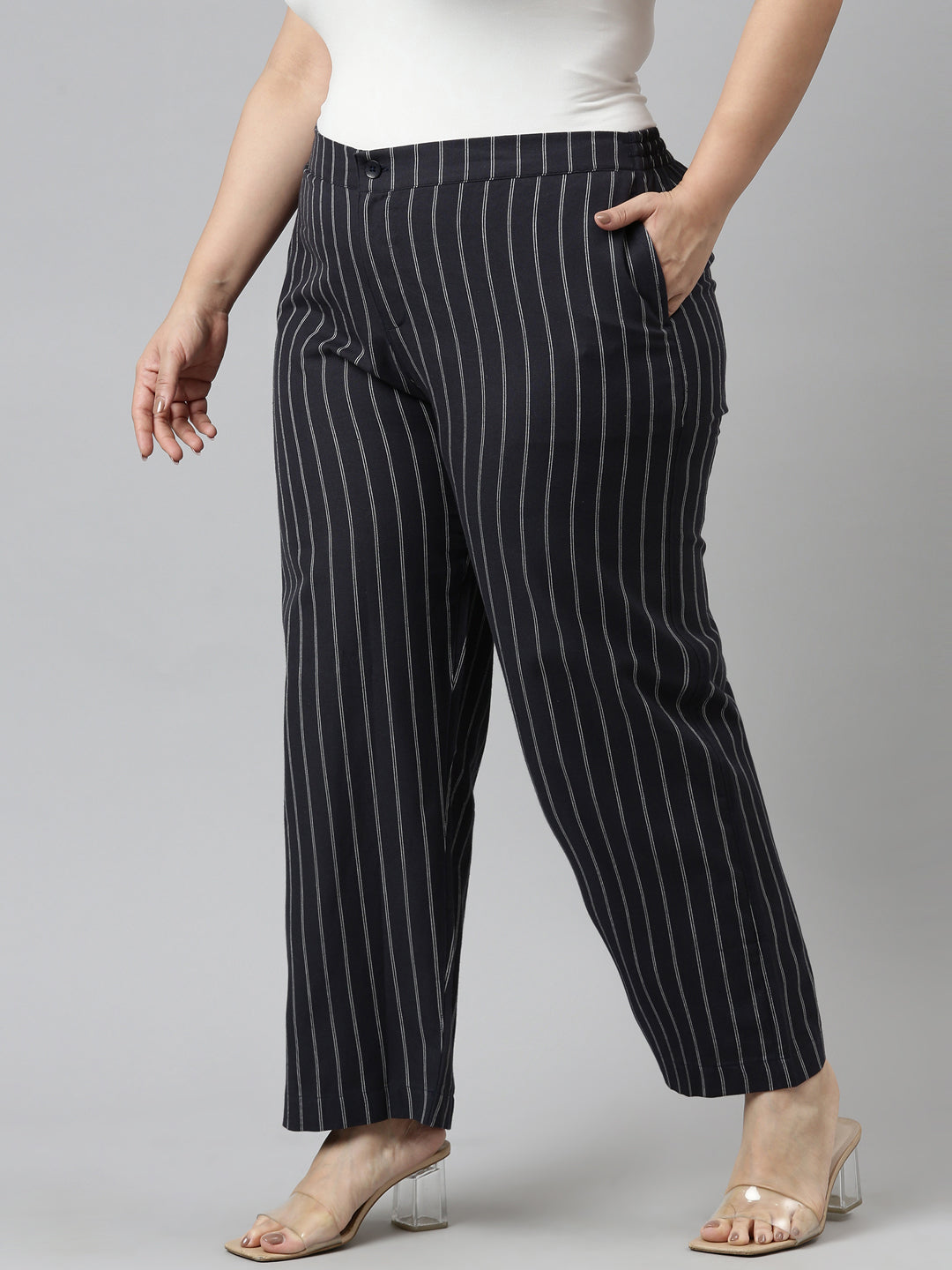Women's Vertical Striped Pants