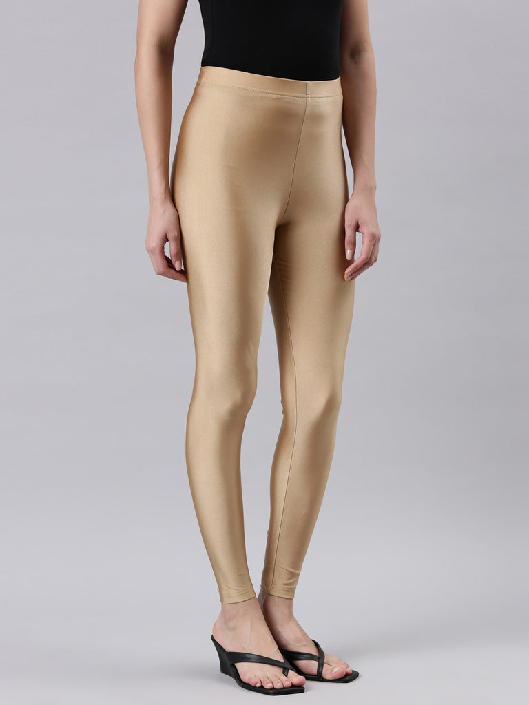 Buy Grey Leggings for Women by Go Colors Online | Ajio.com