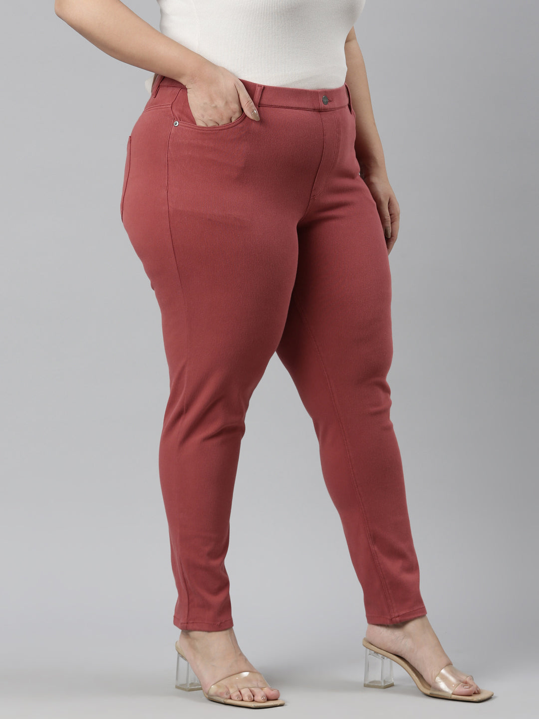 Rzlecort Red Jegging Price in India - Buy Rzlecort Red Jegging