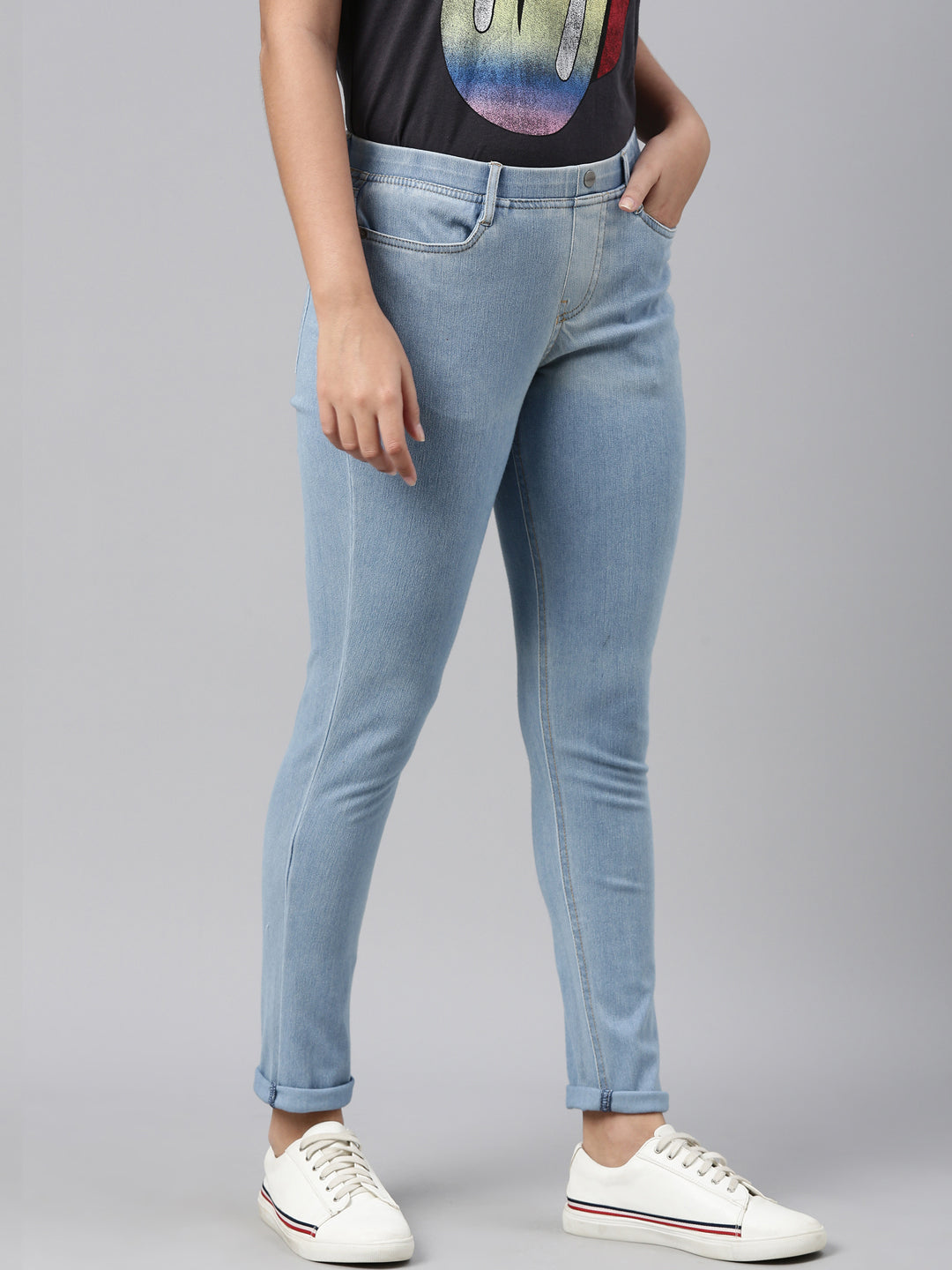Buy Black Denim Jeans Jeggings For Women Online In India At Discounted  Prices