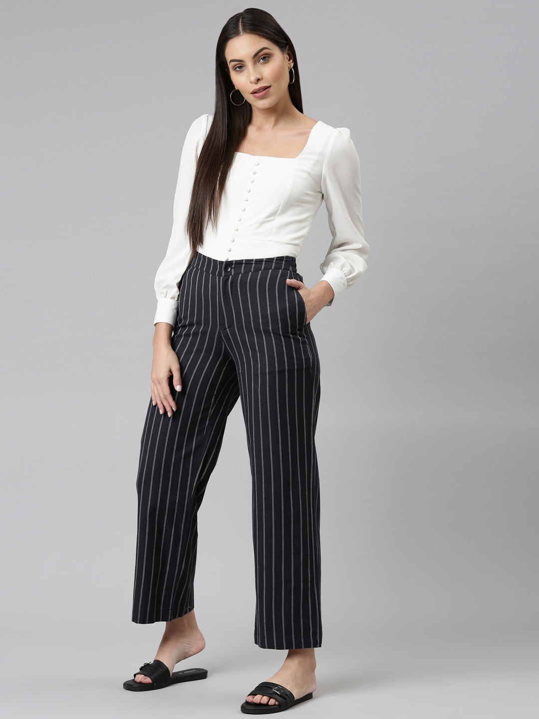 Striped Pants For Women