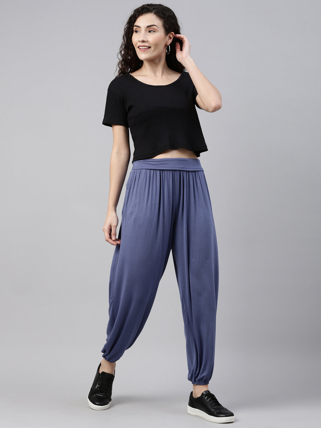 Buy online Blue Fur Track Pants from bottom wear for Women by Green Mall  for ₹499 at 17% off
