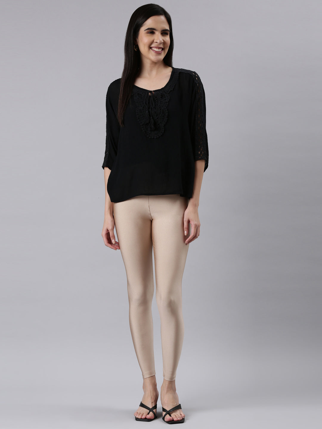 Buy Women Shimmer Lycra Leggings | Girls Leggings | Shimmer | Gold Color  Shimmer | 1 Pc (XL) at Amazon.in