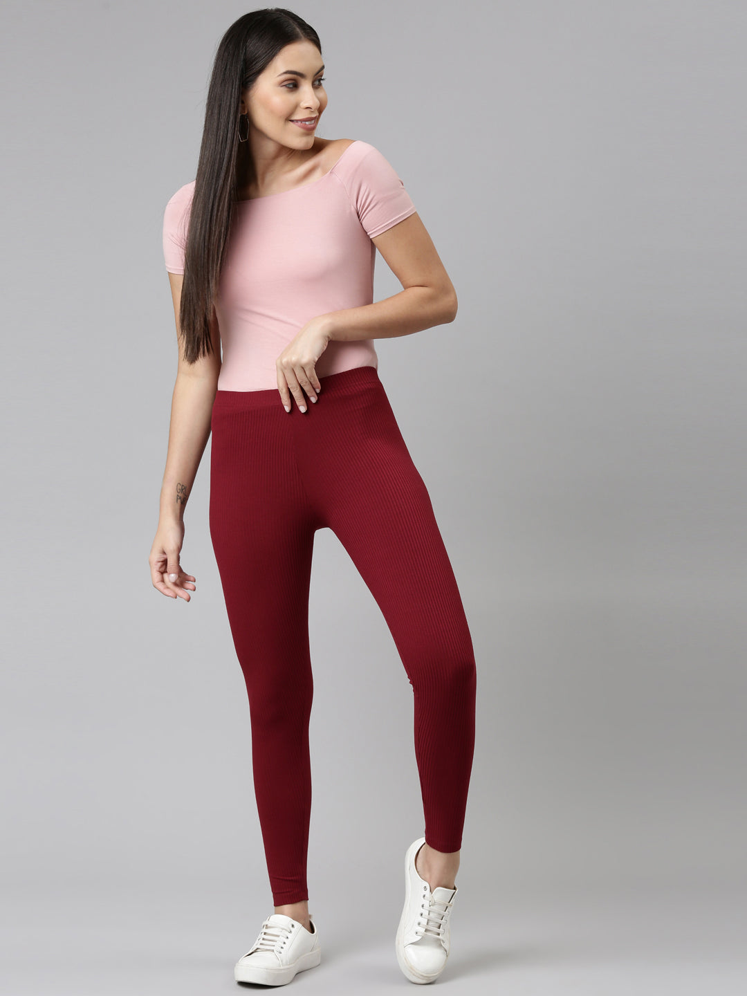 Cocoa Colored Micro Ribbed Active Pocket Leggings – THE WEARHOUSE